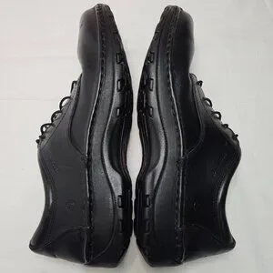 Red Wing 8703 Black Leather Soft Toe Oxford Work Casual Shoes Men\'s Size 13D EUC RED WING Made in USA 8703 BLACK OXFORD LACE WORK UTILITY  main image 4